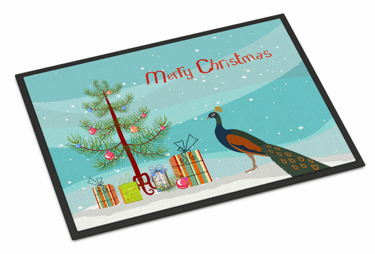 Bird Art Christmas Indoor or Outdoor Mat