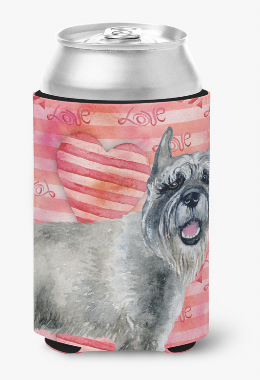 Love Design With Dog Can or Bottle Hugger