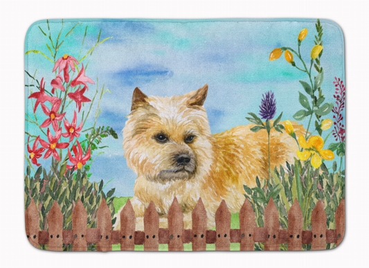 Spring Dog Art Machine Washable Memory Foam Mat