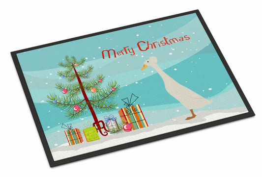 Duck Art Christmas Indoor or Outdoor Mat