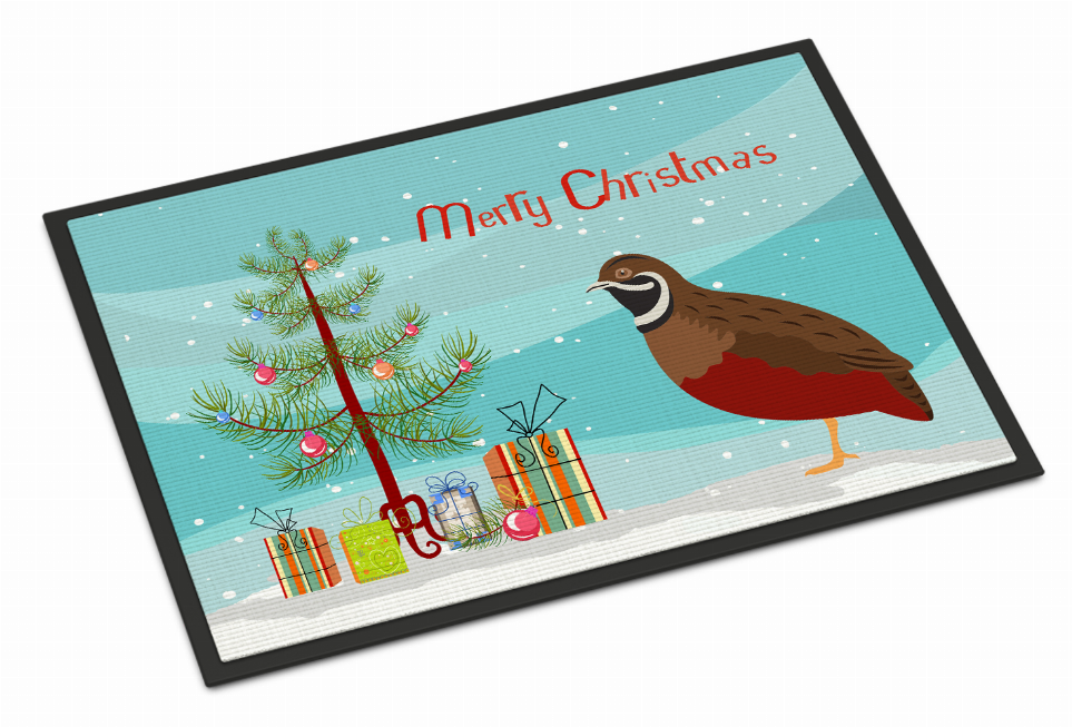 Bird Art Christmas Indoor or Outdoor Mat