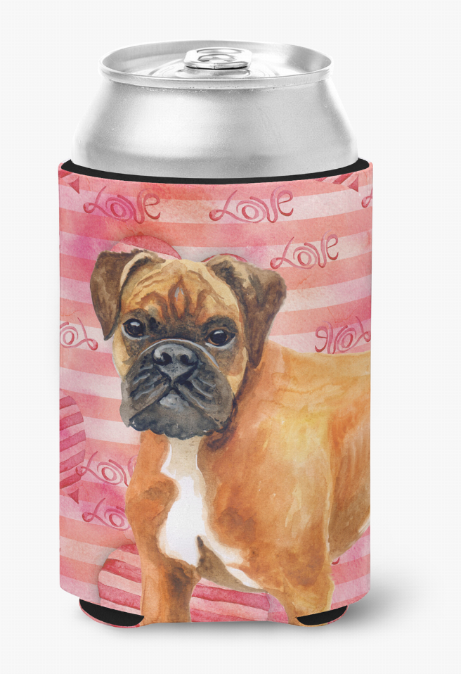 Love Design With Dog Can or Bottle Hugger