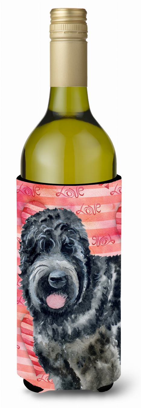 Dog with Love Design Wine Bottle Hugger