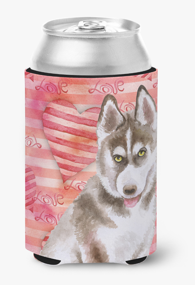 Love Design With Dog Can or Bottle Hugger