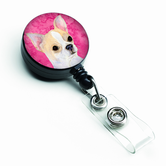 Dog Retractable Badge Reel