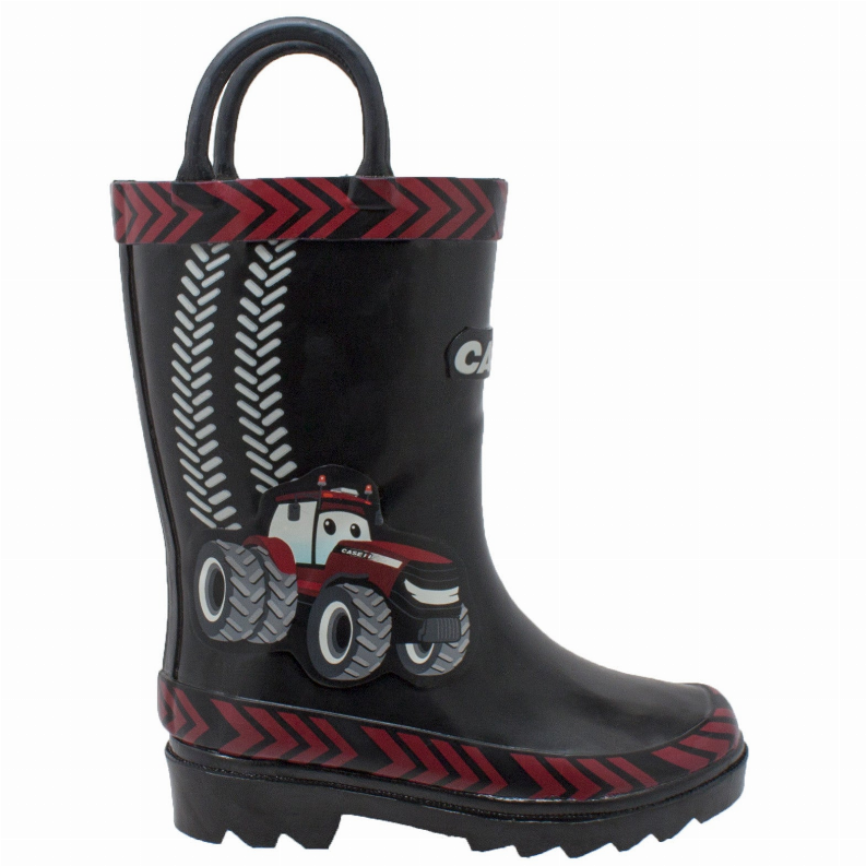 Toddler's 3D Big Red Rubber Boot