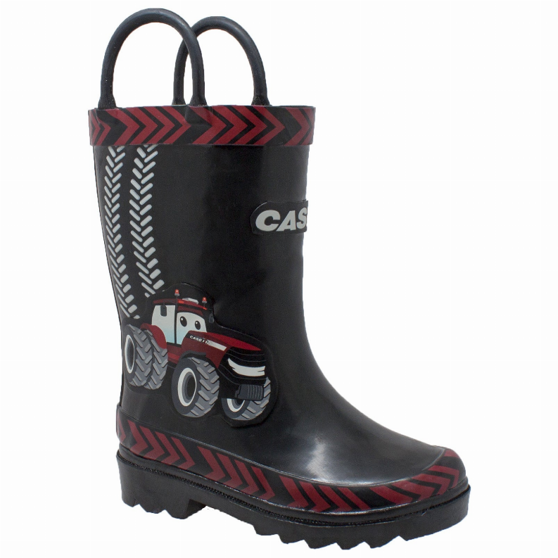 Toddler's 3D Big Red Rubber Boot