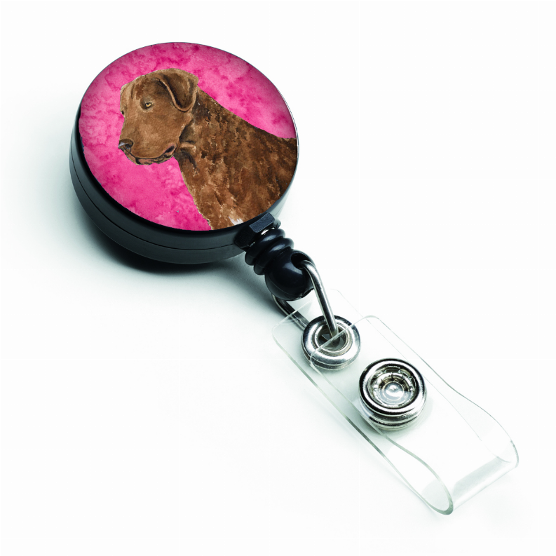 Dog Retractable Badge Reel