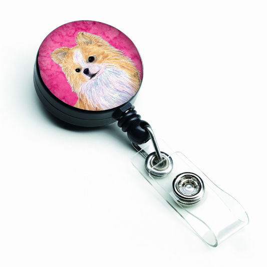 Dog Retractable Badge Reel