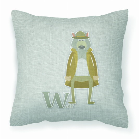 Alphabet Anmals Fabric Decorative Pillow