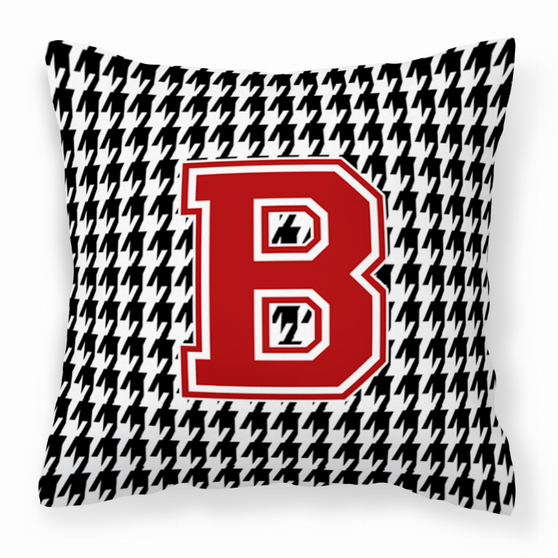 Monogram Letter Fabric Decorative Pillow