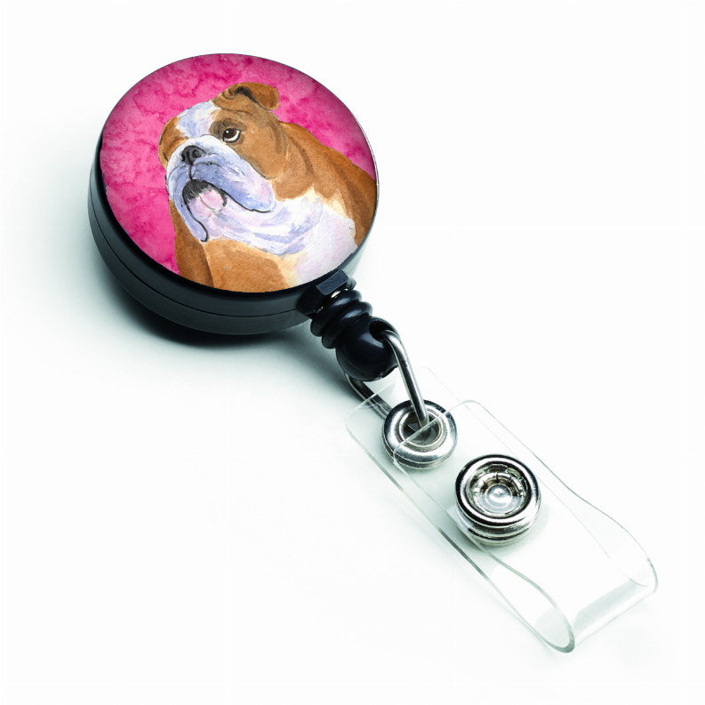 Dog Retractable Badge Reel