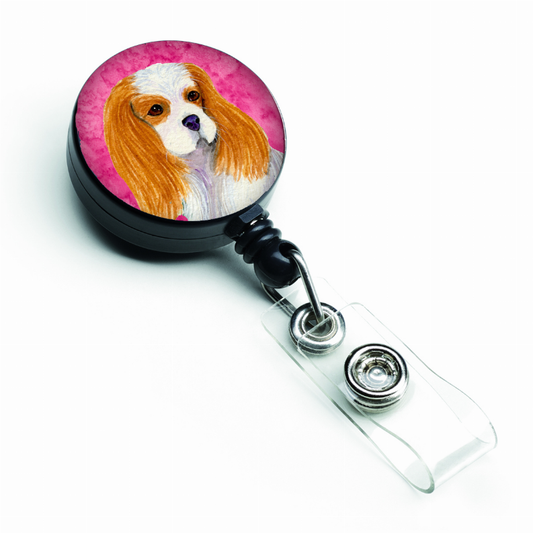 Dog Retractable Badge Reel