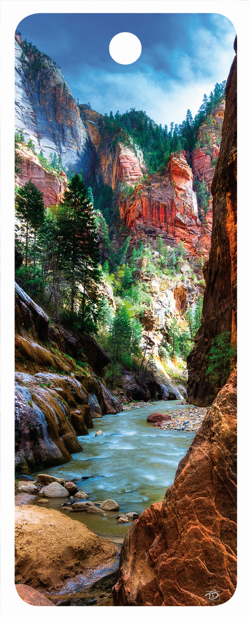 Canyon Light - 3D Bookmark