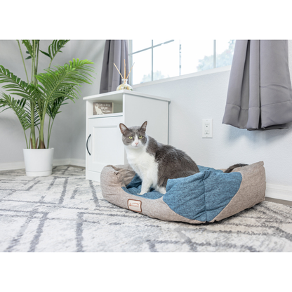 Armarkat Soft upholstery Cat Bed, Skid free  Nest Pet Bed