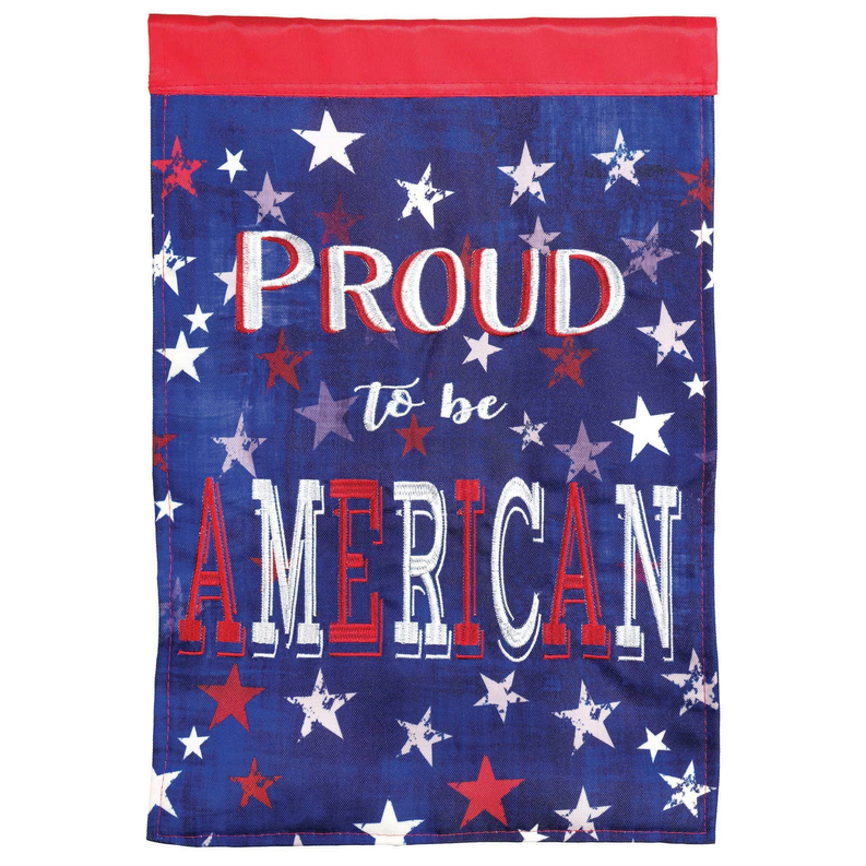 Flg Dapp Proud American Poly/Prt Garden