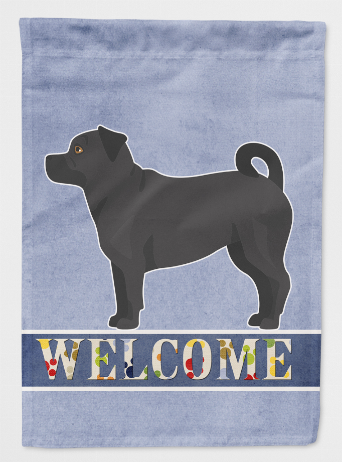 Balck Jug Welcome Flag Canvas House Size