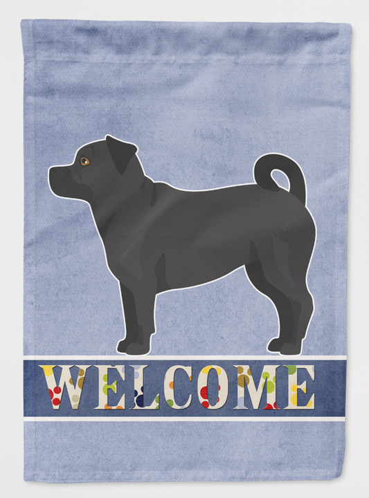 Balck Jug Welcome Flag Canvas House Size