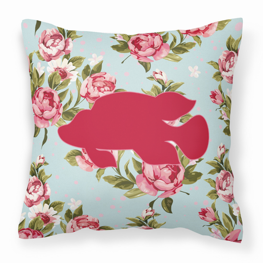 Sealife Shabby Chic Fabric Decorative Pillow