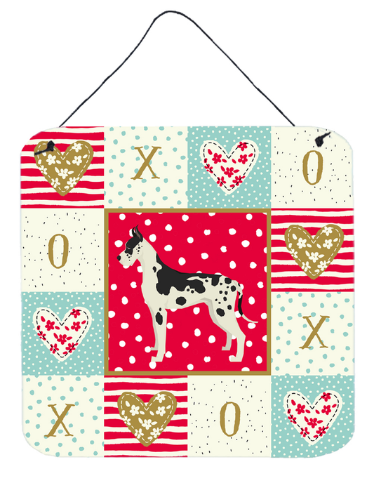 Great Dane Love Wall or Door Hanging Prints