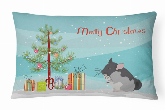 Animal Art Merry Christmas Canvas Fabric Decorative Pillow