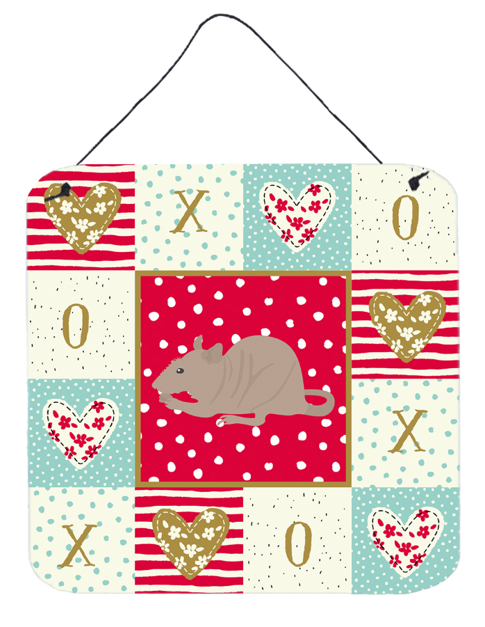 Fuzz Rat Love Wall or Door Hanging Prints