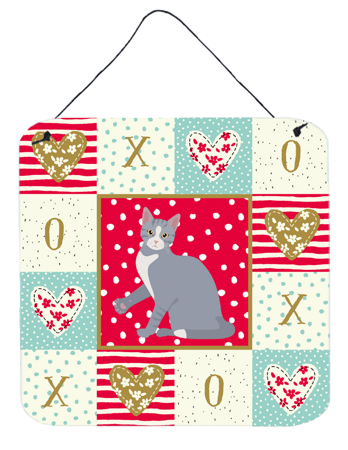 American Polydactyl #2 Cat Love Wall or Door Hanging Prints