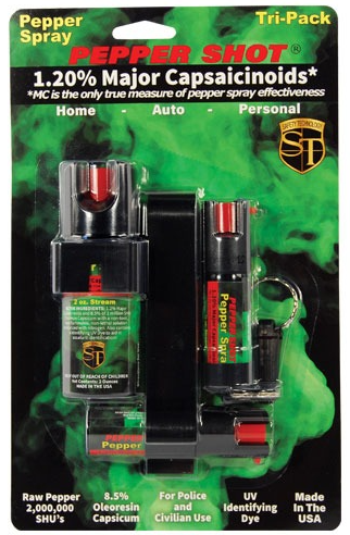 Pepper Shot 1.2% Mc Tri-Pack Pepper Spray