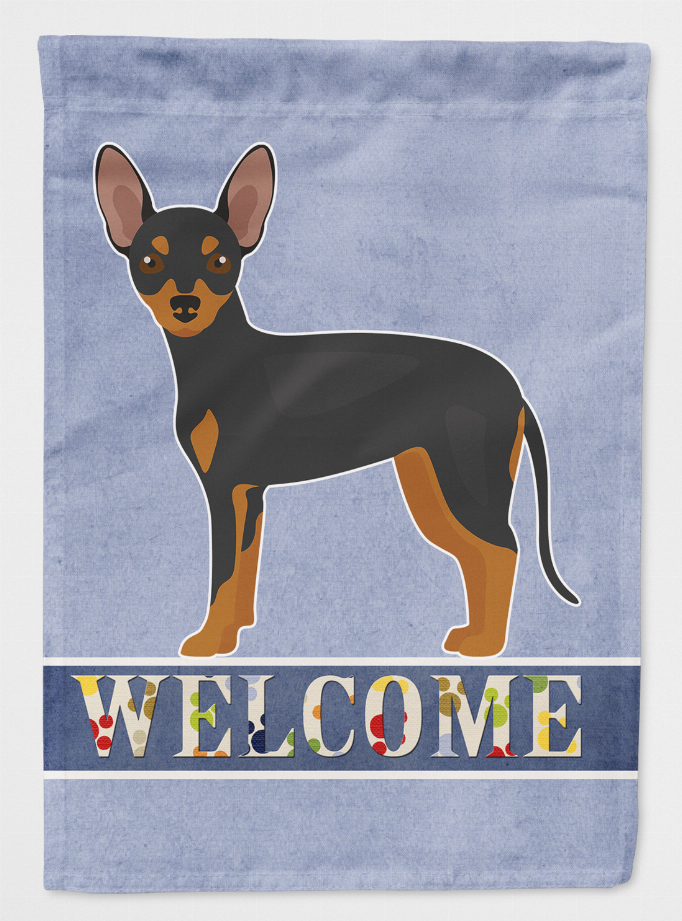 Prague Ratter Welcome Flag Canvas House Size