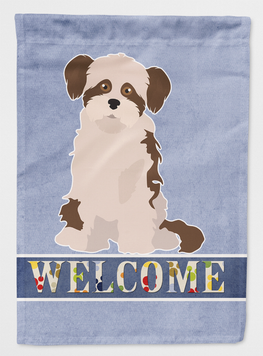 Shi Chi #3 Welcome Flag Canvas House Size