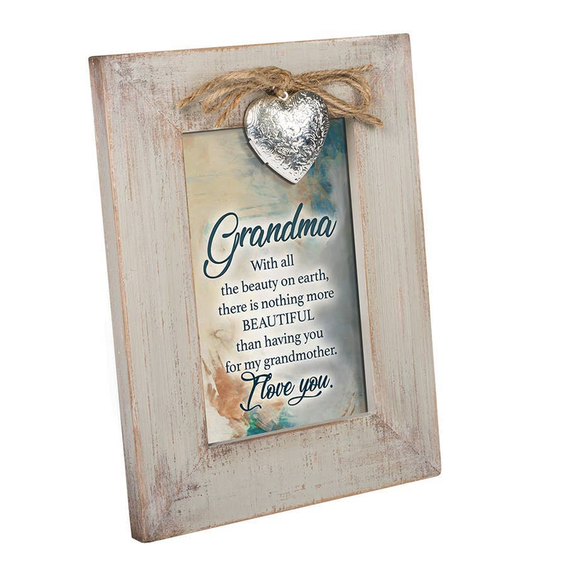 Grandma Natural Distressed Photo Frame