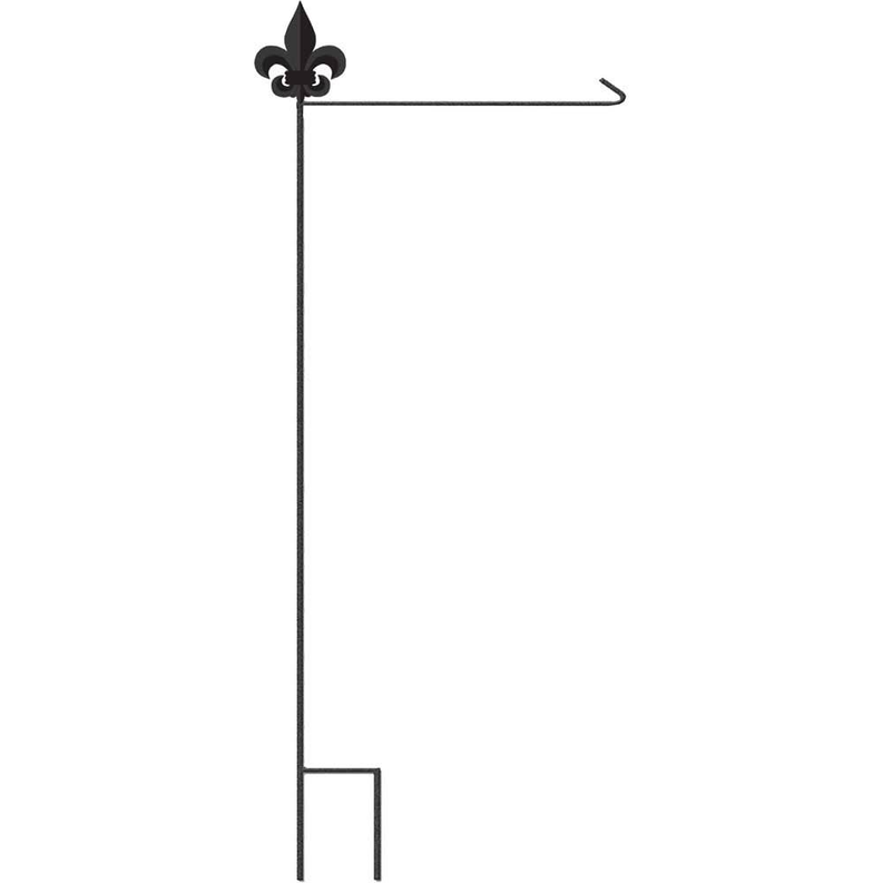 Fleur De Lis Garden Pole