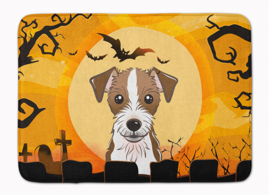 Halloween Dog Breads Machine Washable Memory Foam Mat