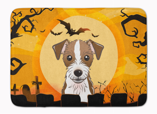 Halloween Dog Breads Machine Washable Memory Foam Mat