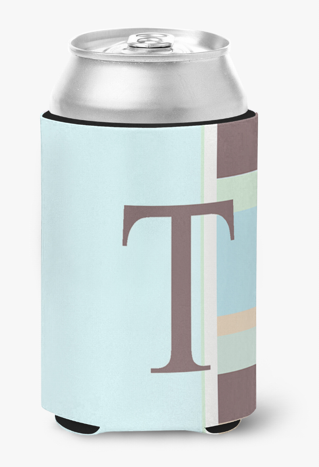 Monogram Letter Can or Bottle Hugger