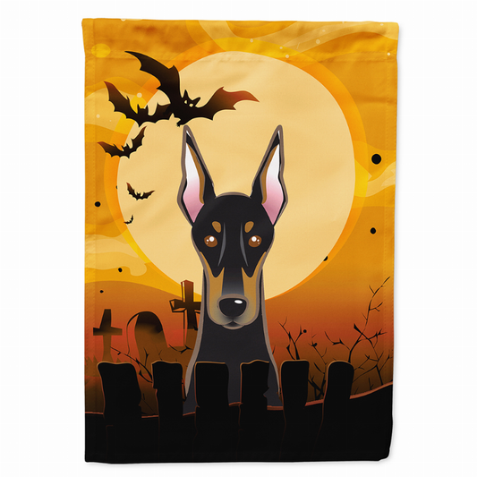 Halloween Themed/Dog Breed Flag Canvas