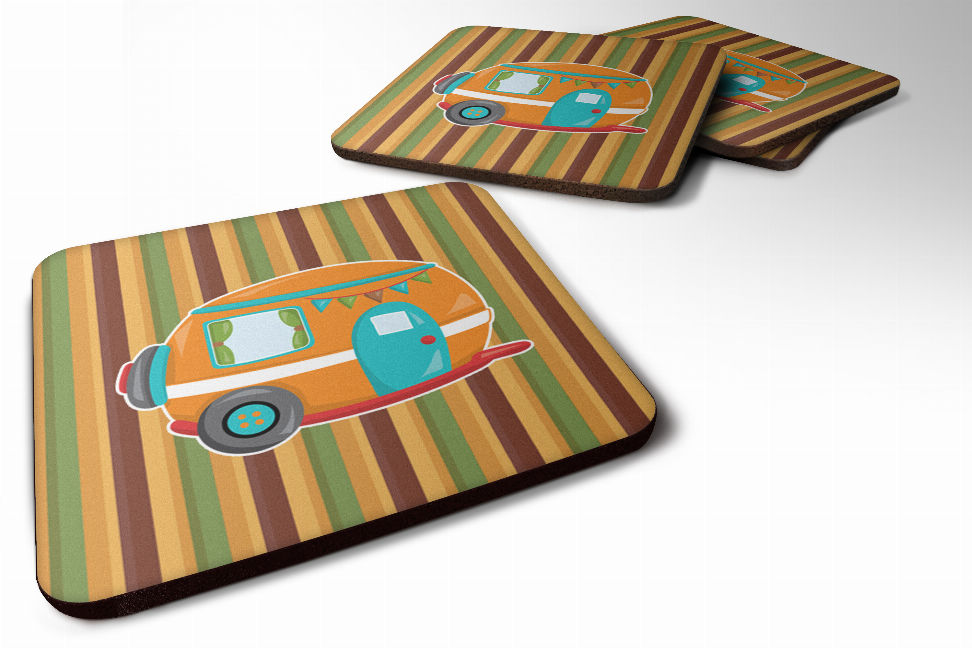 Retro Camper Foam Coaster