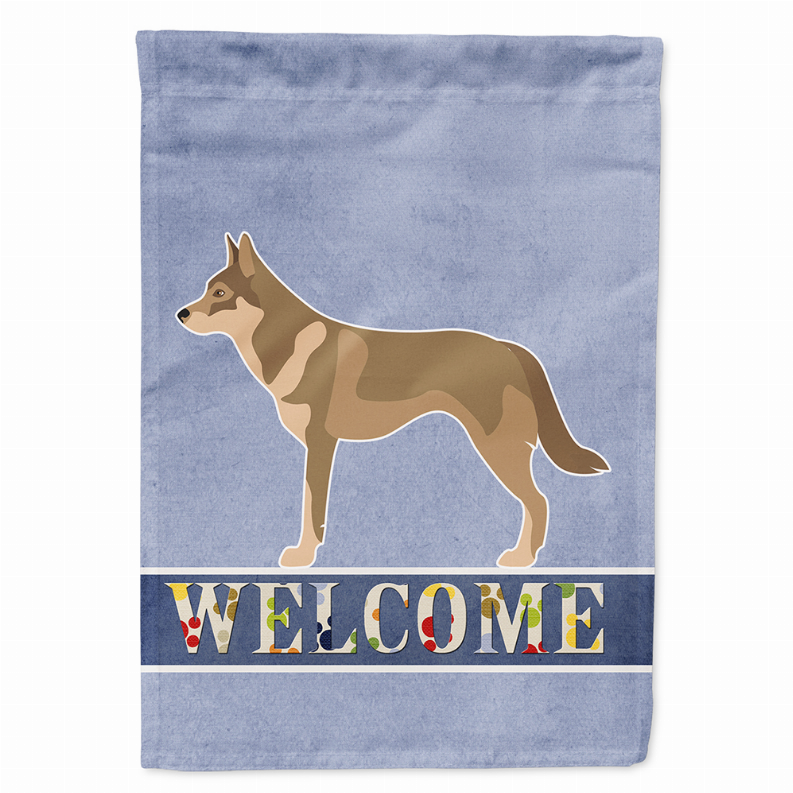 Welcome Flag/Dog Breed Flag Canvas