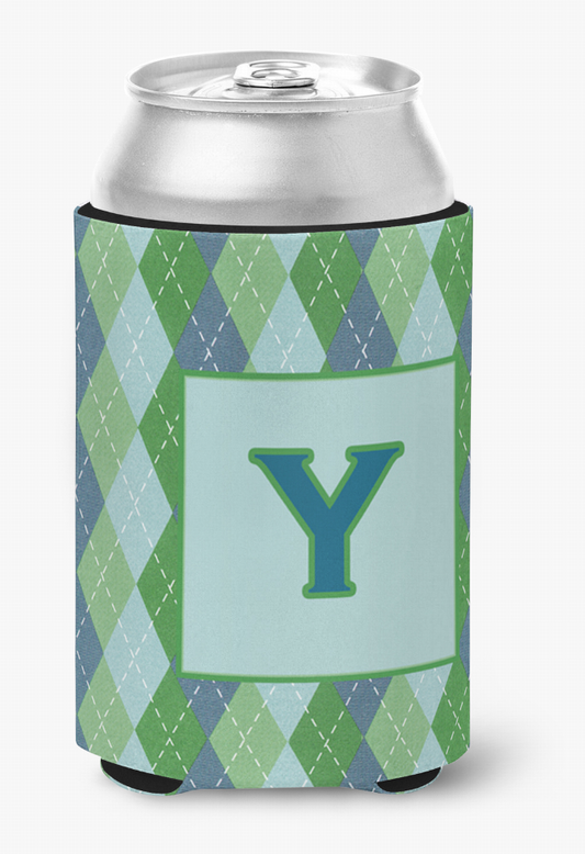 Monogram Letter Can or Bottle Hugger