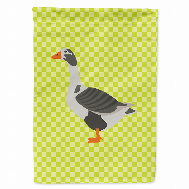 Animals/Birds Themed Green Flag Canvas