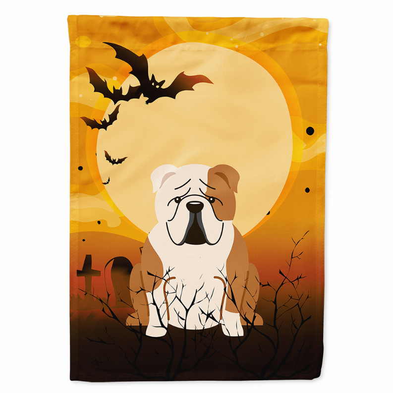 Halloween/Dog Breed Themed Flag Canvas