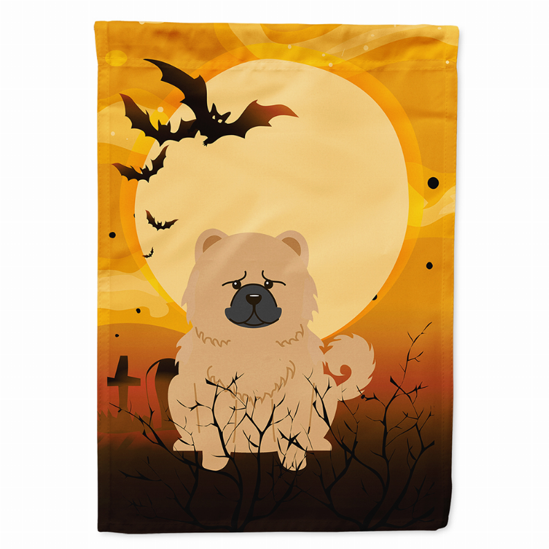 Halloween/Dog Breed Themed Flag Canvas