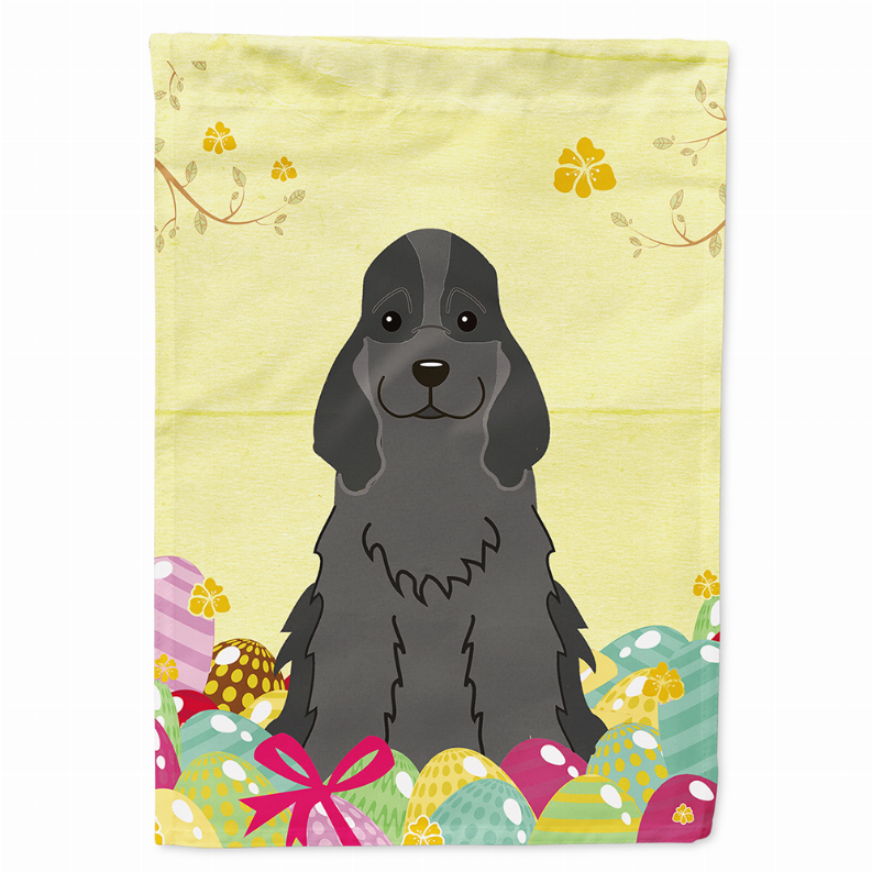 Easter Eggs/Dog Breed Themed Flag Canvas