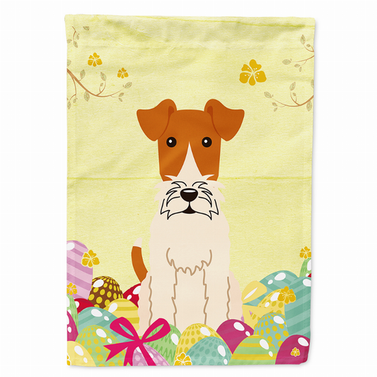 Easter Eggs/Dog Breed Themed Flag Canvas