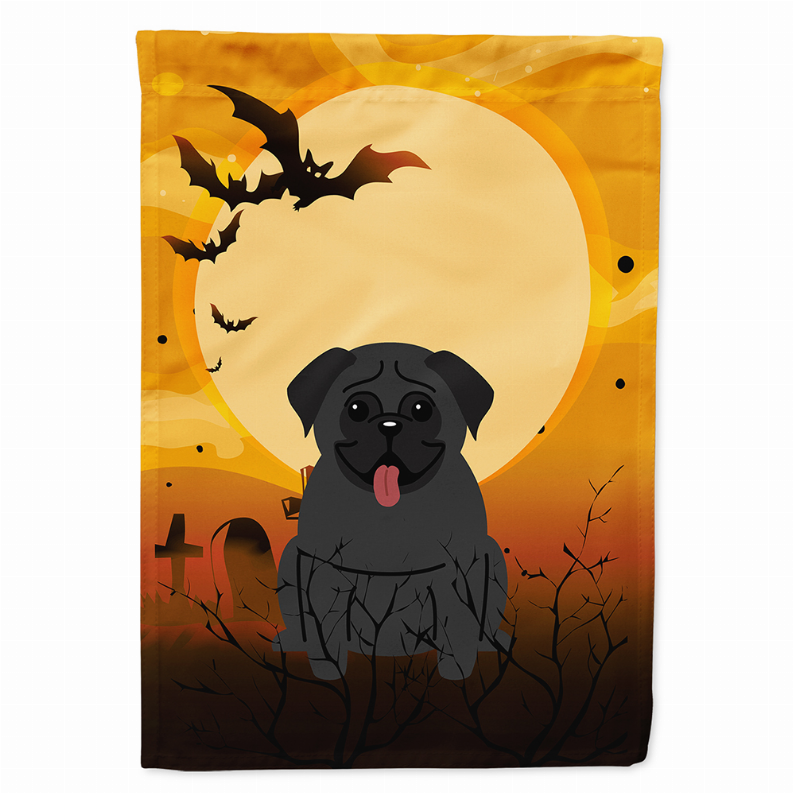 Halloween/Dog Breed Themed Flag Canvas