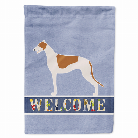 Welcome/Dog Breed Flag Canvas