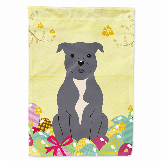 Easter Eggs/Dog Breed Themed Flag Canvas