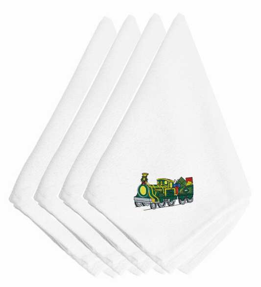 Christmas Themed Embroidered Napkins