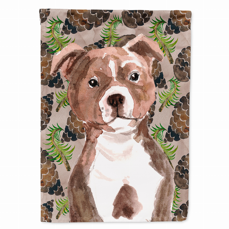 Cones/Dog Breed Themed Flag Canvas House Size