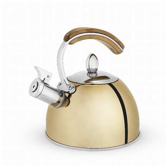 Presley Gold Tea Kettle By Pinky Up